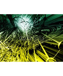 zeber, 3D futuristic background
