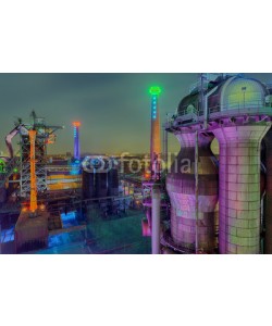 Blickfang, Landschaftspark Duisburg Nacht