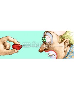 nuvolanevicata, clown caught by the nose