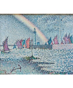 Paul Signac, Entrée du port de Honfleur