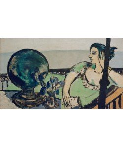 Max Beckmann, Sinnende Frau am Meer