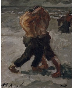 Max Beckmann, Rivalen: Ringerpaar