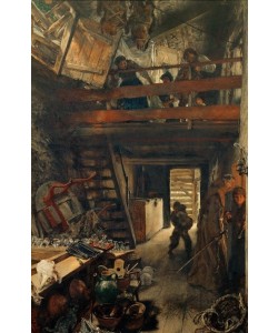 Adolph von Menzel, Küche in Hofgastein 