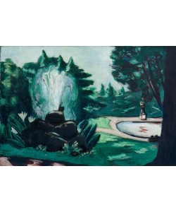 Max Beckmann, Springbrunnen in Baden-Baden