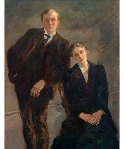 Max Beckmann, Doppelbildnis Max Beckmann und Minna Beckmann-Tube