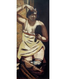 Max Beckmann, Zigeunerin, Akt mit Spiegel