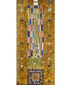 Gustav Klimt, Dekoratives Panneau (Der Ritter) 