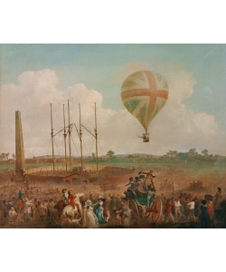 Unbekannt, George Biggins Aufstieg in Lunardis Ballon 