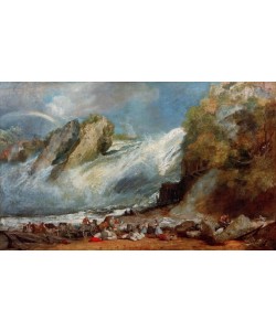 JOSEPH MALLORD WILLIAM TURNER, Fall of the Rhine at Schaffhausen