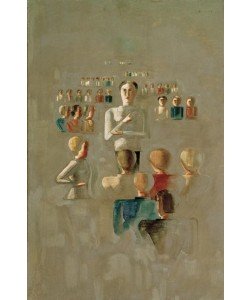 Oskar Schlemmer, Folkwang-Zyklus: Unterricht I