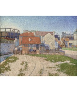 Paul Signac, Les gazomètres, Clichy
