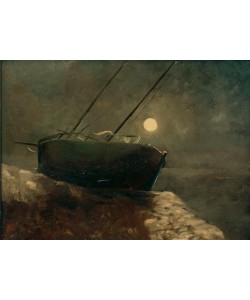 Odilon Redon, Barque au clair de lune