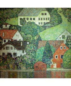Gustav Klimt, Häuser in Unterach am Attersee 
