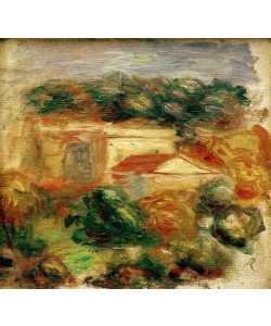 Pierre-Auguste Renoir, Landschaft am Mittelmeer, Cagnes