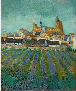 Vincent van Gogh, Blick auf Saintes-Maries
