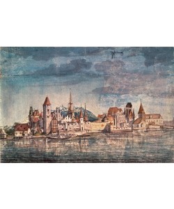 Albrecht Dürer, Innsbruck, von Norden her gesehen
