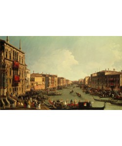 Giovanni Antonio Canaletto, Las regatas sobre el Gran Canal