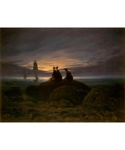 Caspar David Friedrich, Mondaufgang am Meer