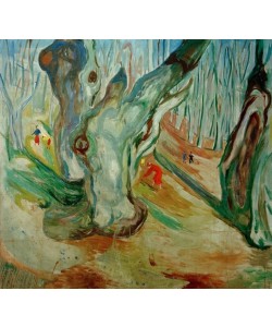 Edvard Munch, Frühling im Ulmenwald I