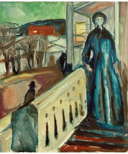 Edvard Munch, Auf der Verandatreppe II