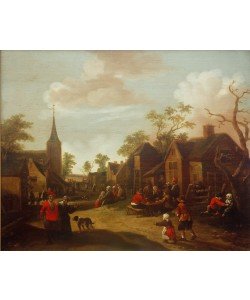 Joost Cornelisz. Droochsloot, Belebte Dorfstraße