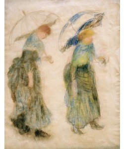 Pierre-Auguste Renoir, Mädchen mit Regenschirm