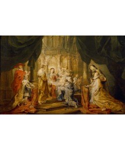 Peter Paul Rubens, Der hl. Ildefonso empfängt das Meßgewand