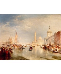 JOSEPH MALLORD WILLIAM TURNER, Dogana und San Giorgio Maggiore