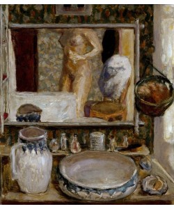 Pierre Bonnard, La table de toilette ou la glace