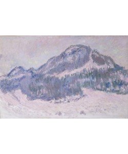 Claude Monet, Le Mont Kolsaas en Norvège (Mont Kolsaas, reflets roses)