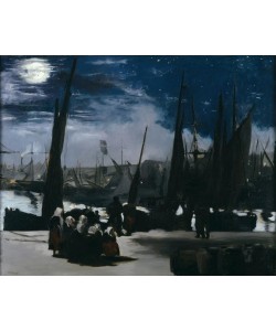 Edouard Manet, Clair de lune sur le port de Boulogne