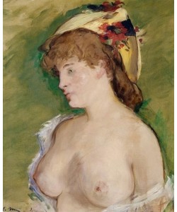 Edouard Manet, La blonde aux seins nus