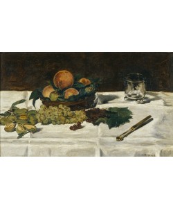 Edouard Manet, Nature morte: fruits sur une table