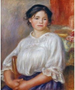 Pierre-Auguste Renoir, Jeune fille assise