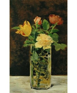 Edouard Manet, Roses et tulipes