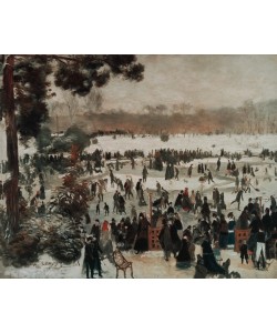 Pierre-Auguste Renoir, Le patinage a Longchamps