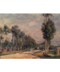 Pierre-Auguste Renoir, Straße bei Louveciennes