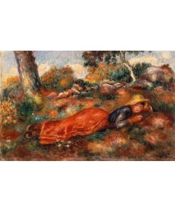 Pierre-Auguste Renoir, Jeune fille couchee sur l’herbe
