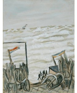 Max Beckmann, Strand bei Flut