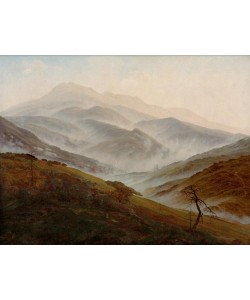 Caspar David Friedrich, Riesengebirgslandschaft mit aufsteigendem Nebel