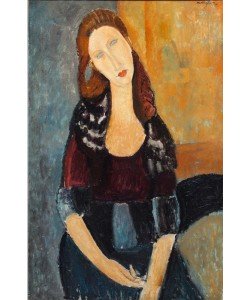 Amedeo Modigliani, Jeanne Hébuterne mit Hut