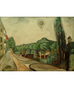 Max Beckmann, Landschaft mit Luftballon