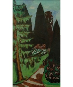 Max Beckmann, Eyckenstein-Zypressen