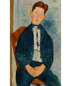 Amedeo Modigliani, Junge in einem gestreiften Pullover