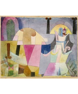 Paul Klee, Landschaft mit schwarzen Säulen