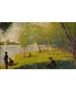 Georges Seurat, Study for "A Sunday on La Grande Jatte"