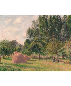 Camille Pissarro, Haystacks, Morning, Éragny 