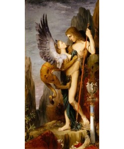 Gustave Moreau, Ödipus und die Sphinx