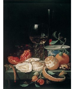 Jan Davidsz.de Heem, Stillleben mit Austern