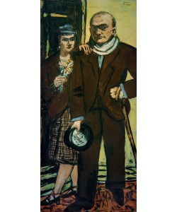 Max Beckmann, Doppelbildnis, Max Beckmann und Quappi